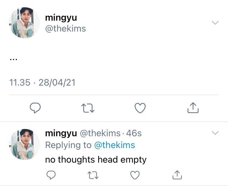 codinglanguage's tweet image. mingyu’s mind in a racket