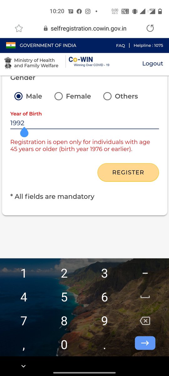 vin9000's tweet photo. @vijayrupanibjp @CRPaatil @sanghaviharsh @Nitinbhai_Patel @BJP4India @PMOIndia @AmitShah @drharshvardhan  28th april registation start for vaccine for age group of 18 and above but website not allow for the same, Take some visible action not only do marketing.
#bjpgovrmentshame https://t.co/u45Ry7Ls66