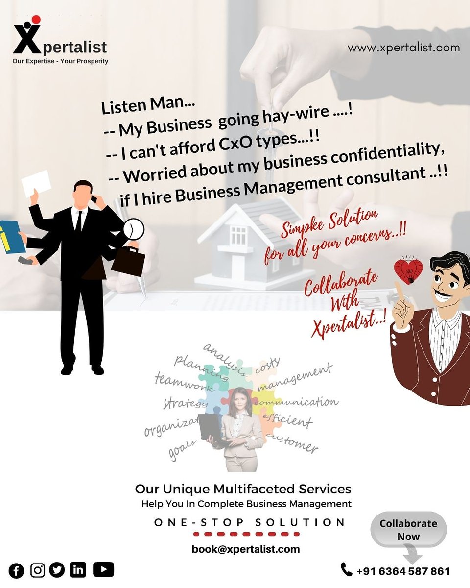 xpertalist's tweet photo. #businessmanagementsystems
Unique Experience Of Your Business Management.!  #xpertalist #xpertalistbabitha
#businessmanagementconsultancy

https://t.co/dhjAljJ3vH
#businesssolutions   #realestate #interiordesign #business #Hospitality #HomeDecor
#COMPETITION 
#DigitalMarketing https://t.co/ZU09BOtjSm