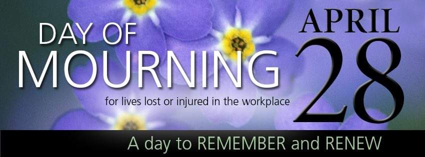 Please take a moment to remember those who will never return home from work.
#nationaldayofmourning #restinpeace #endworkplaceaccidents #workplacesafety