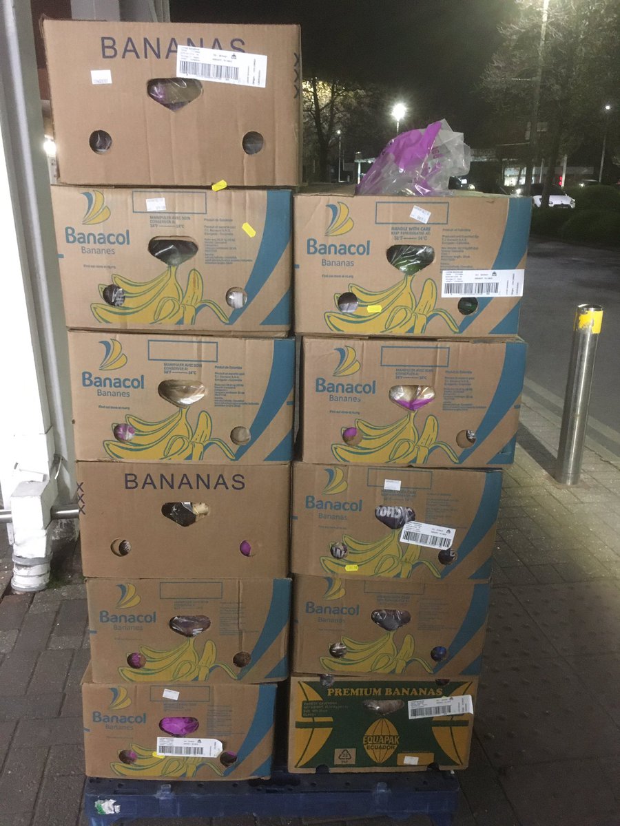 Thank you @tesco New Milton for your generous donation last night! It’s like Christmas everyday unpacking to see what delights have been donated each evening! #wastenotwantnot #rescuingfood #nooneshouldgohungry