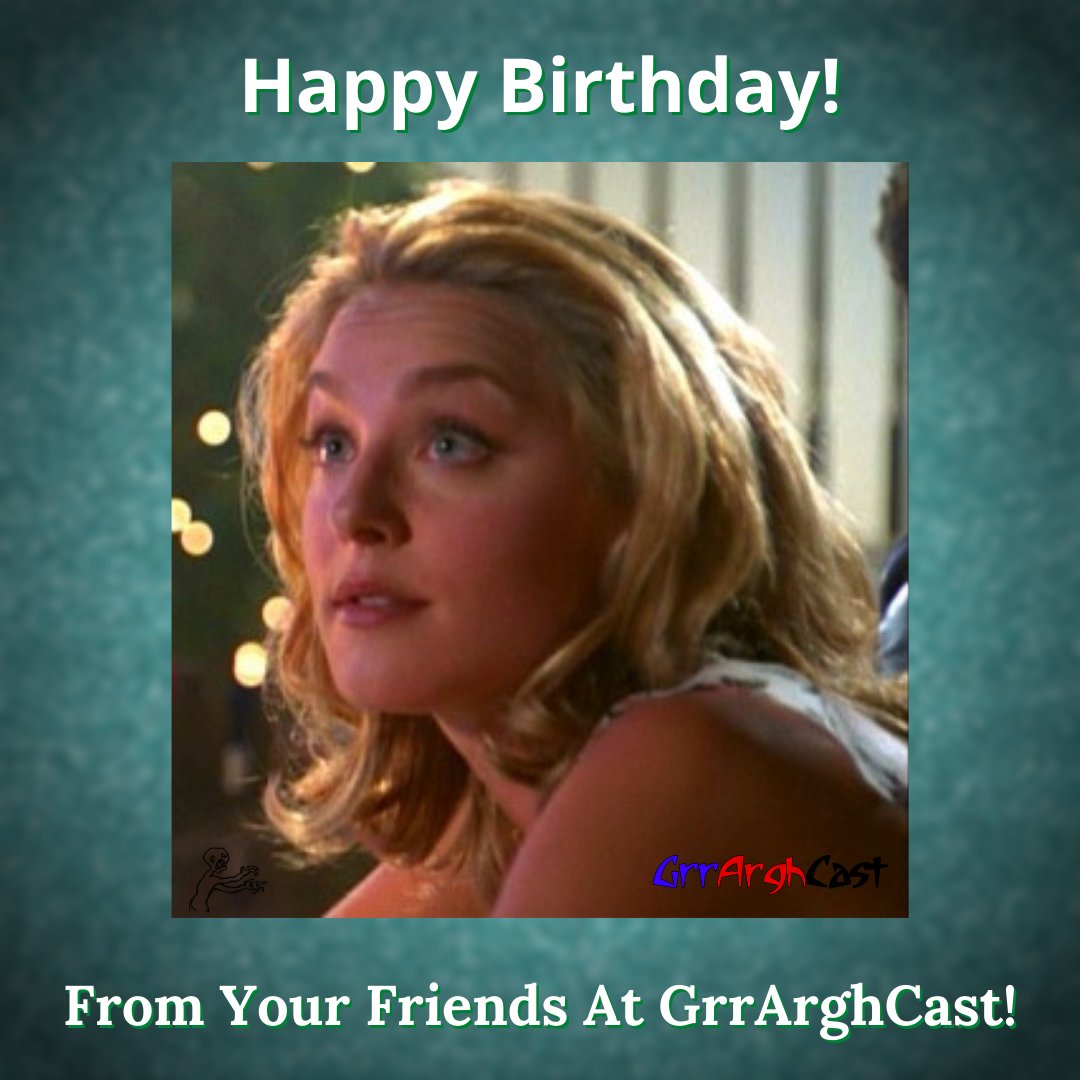 A very Happy Birthday to the beautiful Elisabeth Rohm! From your friends at GrrArghCast 