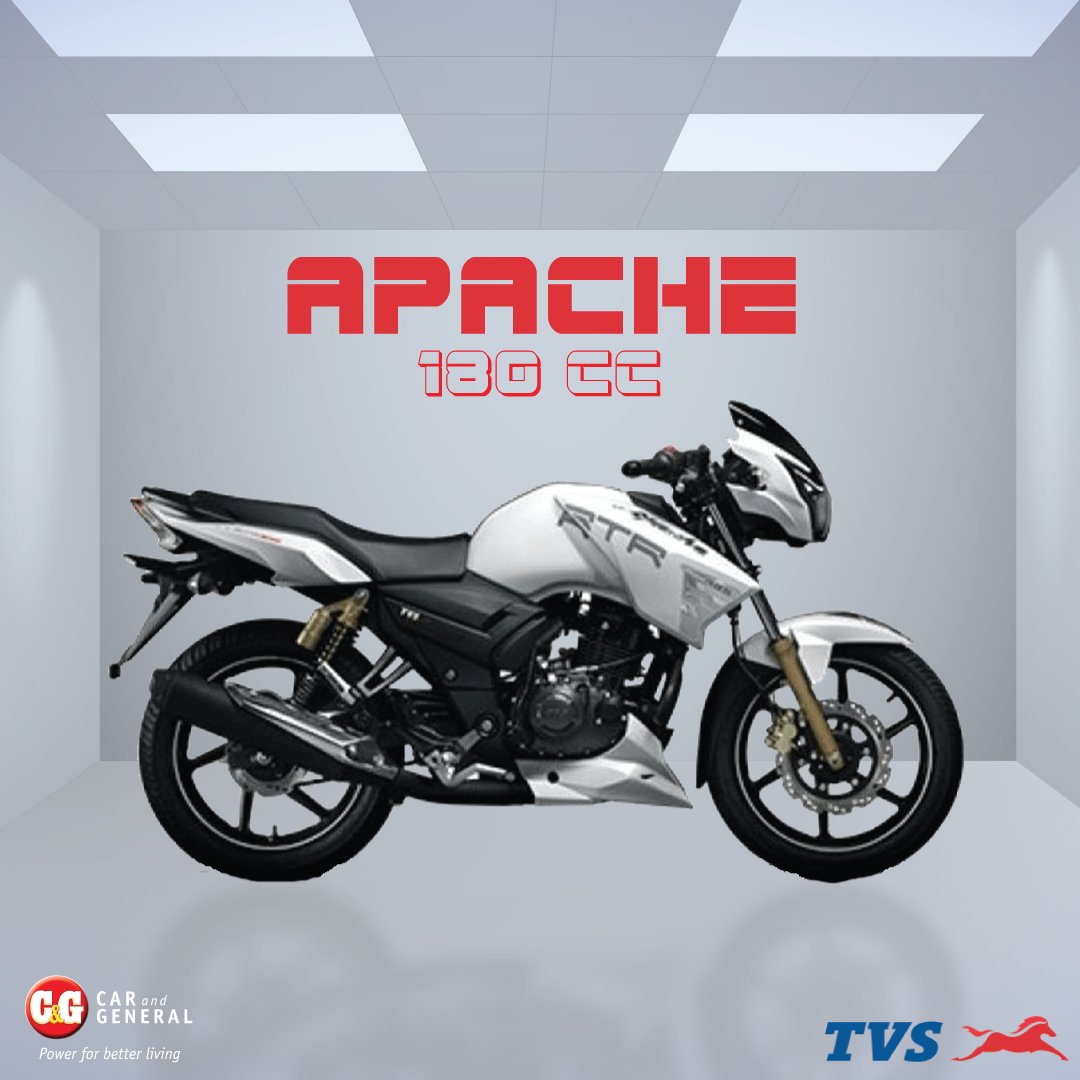 CarandGeneral's tweet image. The Apache 180 is a high-performing, stylish motorcycle with an engine powered by a 177.4cc air-cooled, single-cylinder. You know for sure that it looks good, but it feels even better!

#CarAndGeneral #Apache180 #motorcycle #Bike #Piki #Powerful #Engine