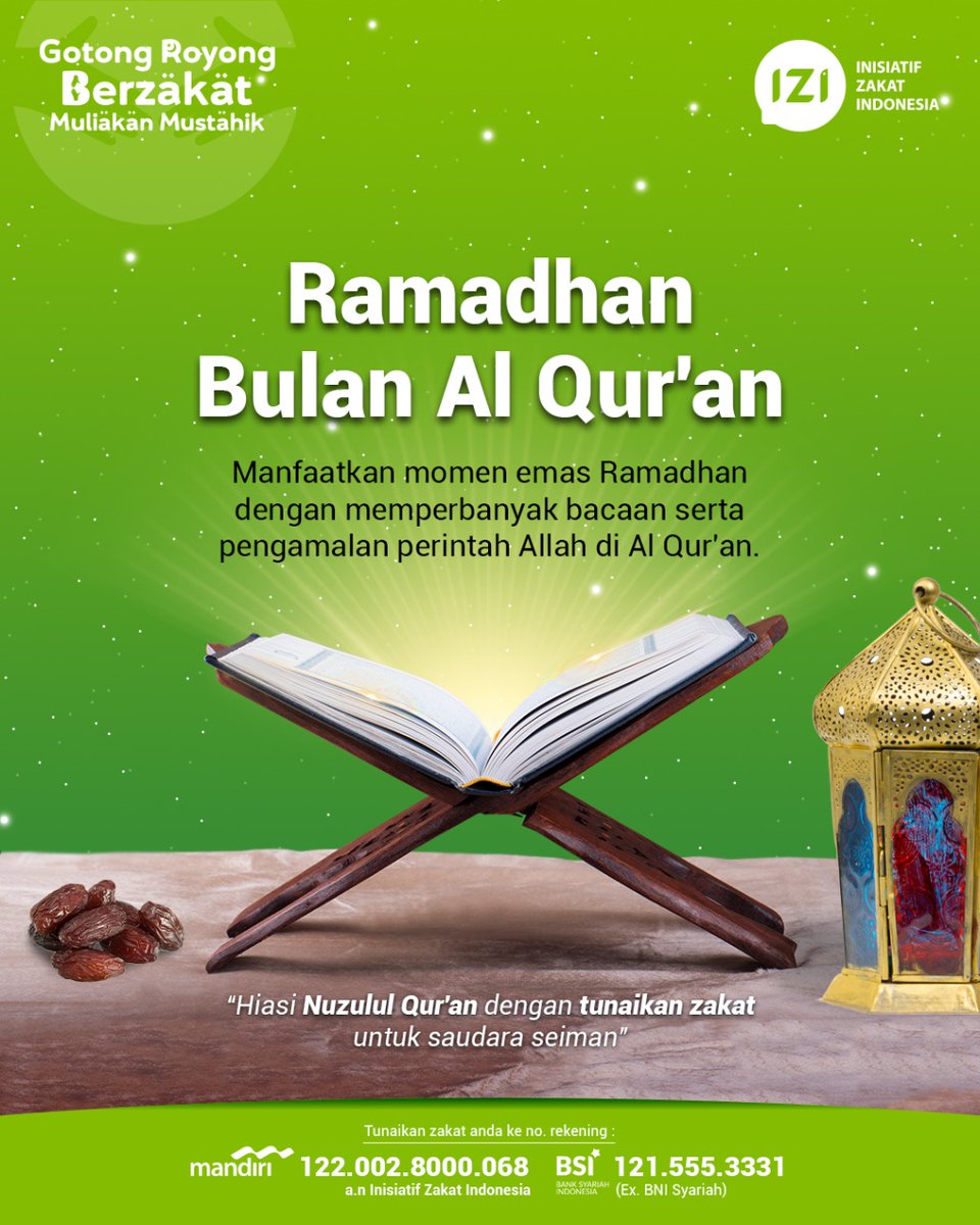 bungrizqi's tweet photo. Hiasi Nuzulul Qur'an dengan tunaikan Zakat

Dana zakat yg terhimpun untuk program kepedulian saudara2 kita yg kurang beruntung di wilayah 3T (Terdepan Tertinggal Terluar)

#RamadhanBersamaAqua https://t.co/Y1gftFgFkI