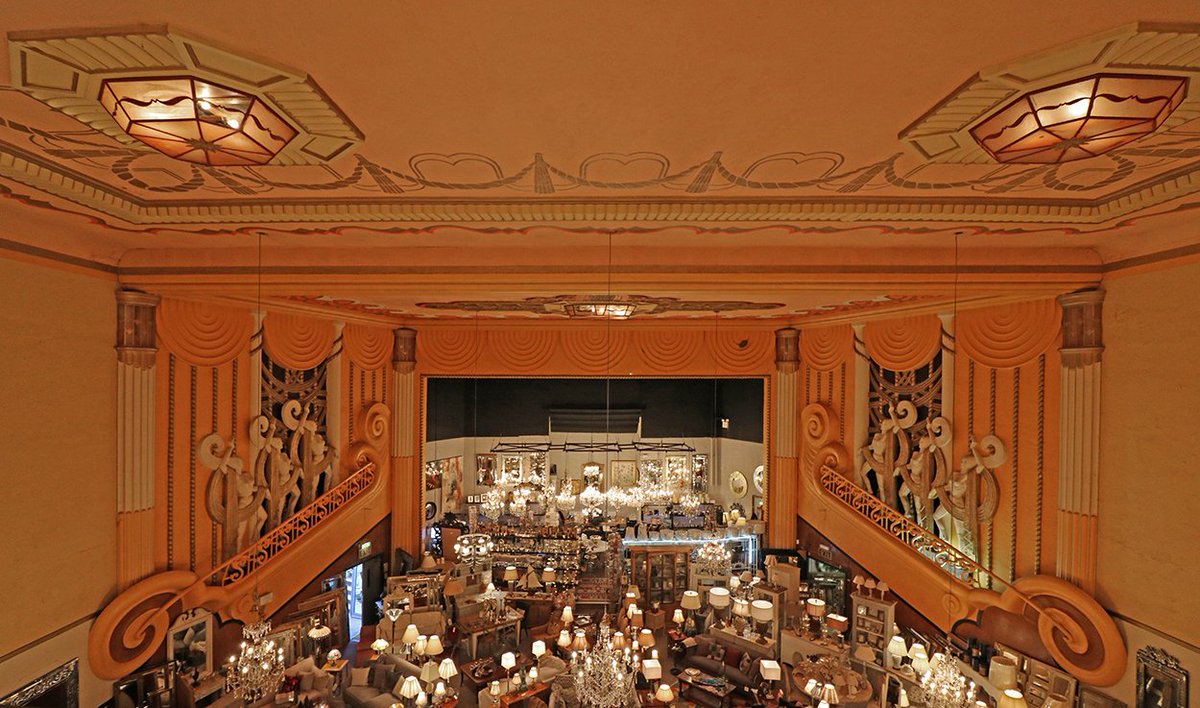 The interior features a lavish feast of moulded plaster designs by John Alexander and period features. It’s now an interior furnishings showroom (these photos are from a few years ago). If you made it this far, thanks for sticking with it!!