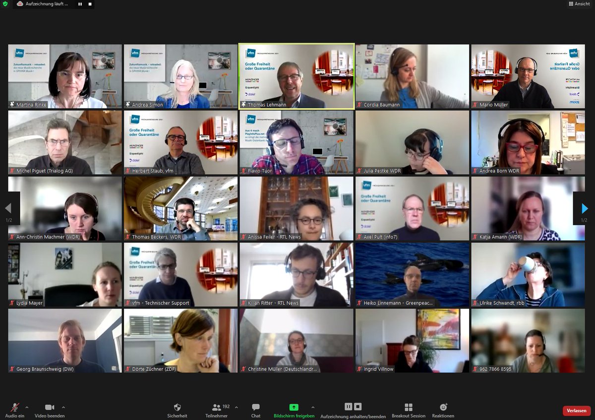 #vfmTagung - der dritte Tag ist gestartet. #DigitaleTransformation mitgestalten. #Mediendokumentation #Medien