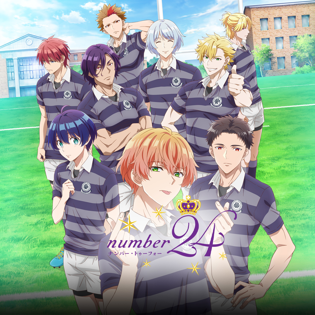 Original Rugby Anime 'number24' Announced 