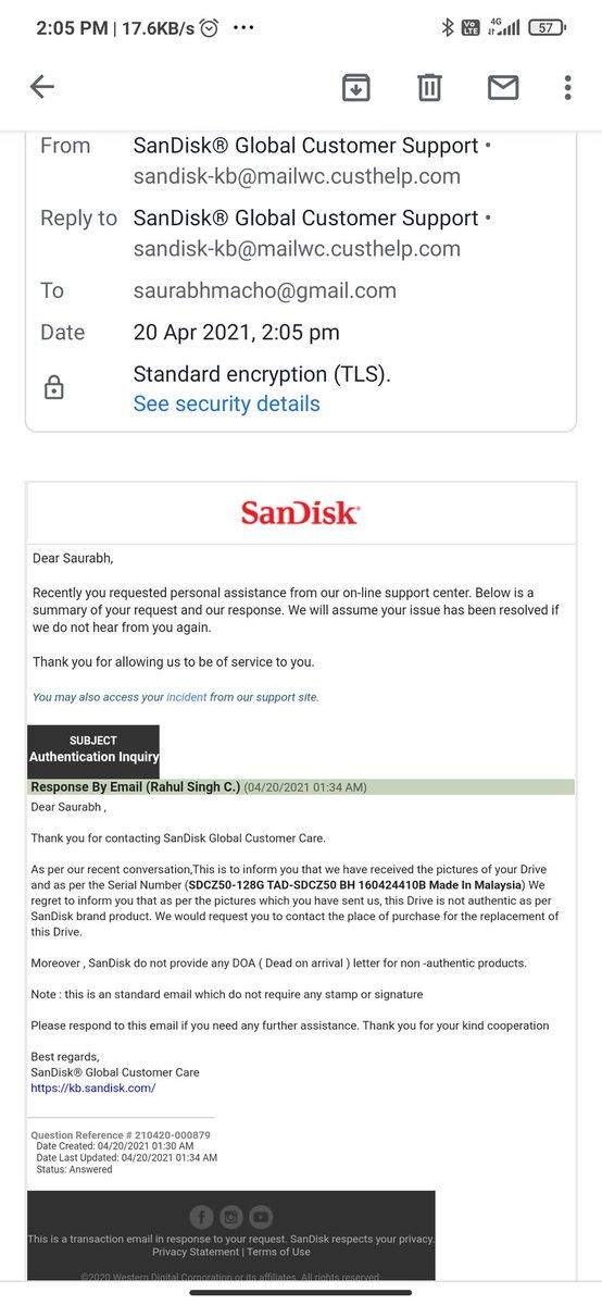 saurabh_mach's tweet image. No action till now  @IndiaMART @SanDisk