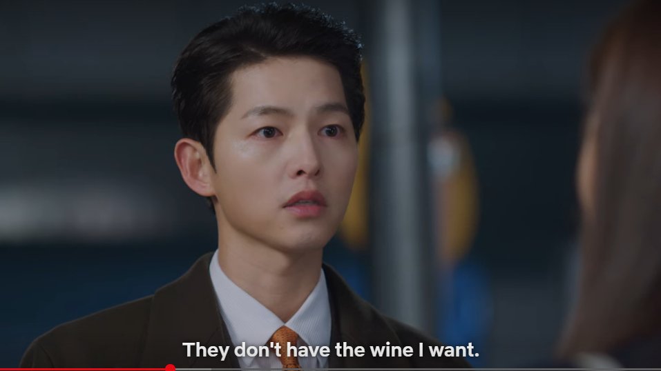 DEMON CALM [MAKGEOLLI 1 WINE 0](does not kill anyone from ep 4-9)Begins to befriend others accepting affection, start showing your concern , The wine doesn't need it, I don't buy it, it doesn't care about the wine (hell it's locking them up)  #Vincenzo
