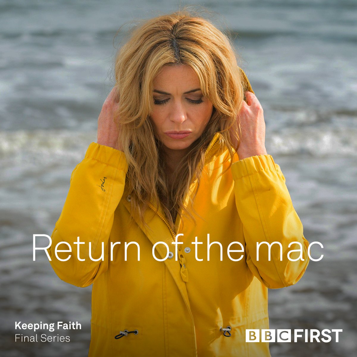 yellow raincoat keeping faith