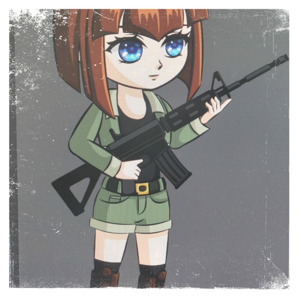 If looks could kill... then we wouldn't get to use the weapons. ✌😜

Working on the next video full throttle. 😊
#animation #characterdesign 
#2D #indiegamedev #assets