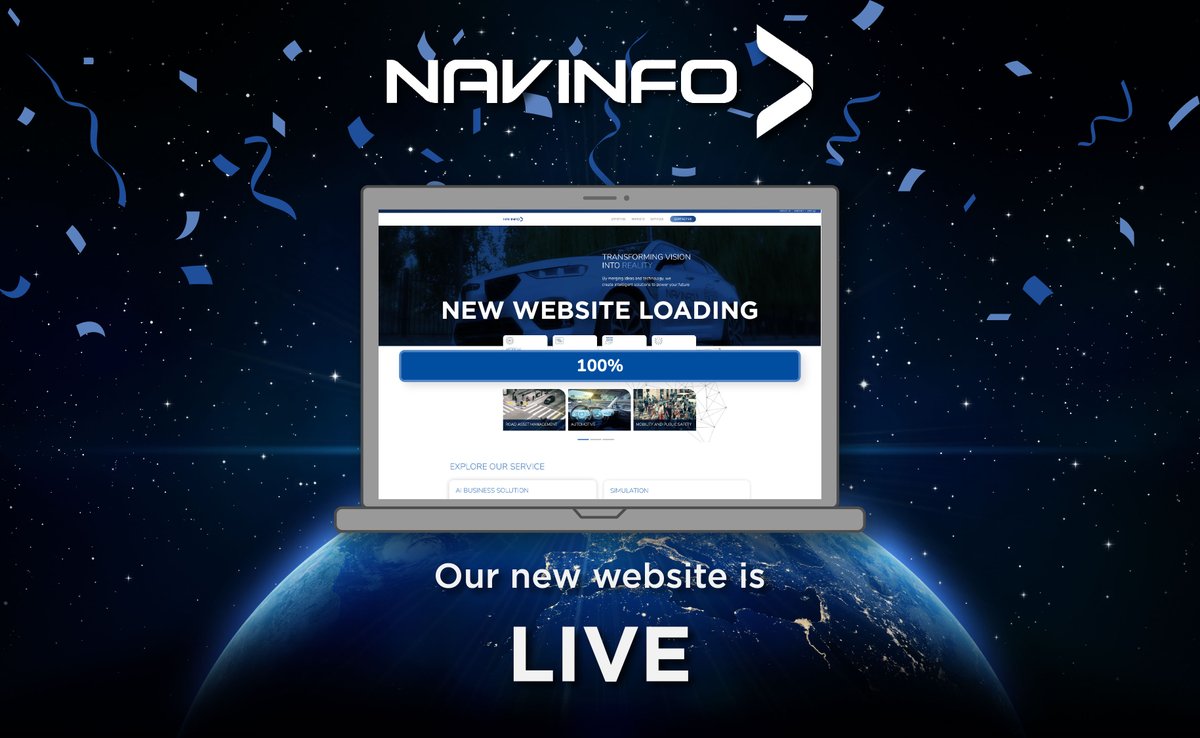 Our brand new website is live with a vibrant look and fresh content! 🚀Visit and learn about our company, diverse services, and vast expertise here: navinfo.eu 

#NavInfo