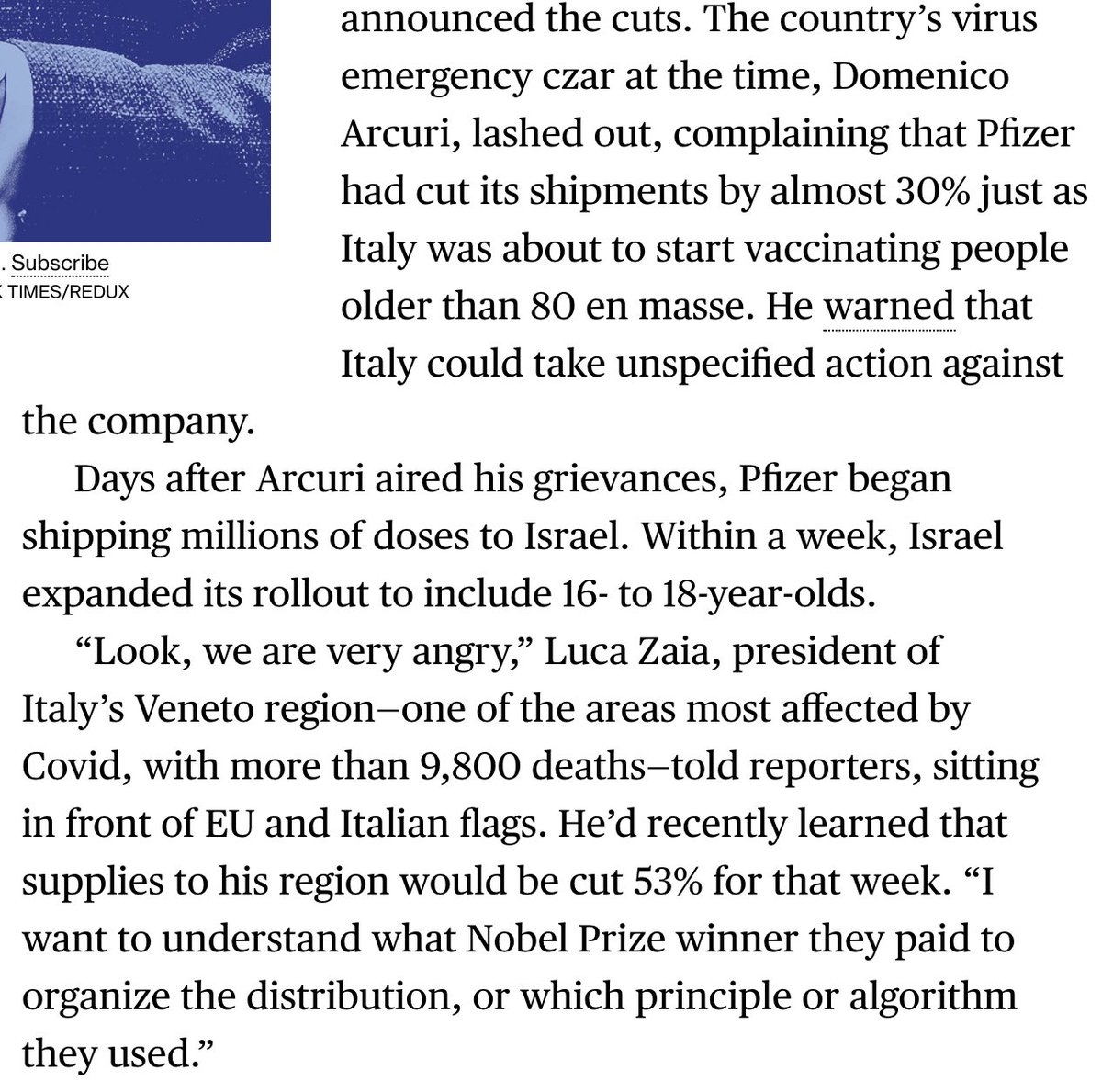 The west tried to guarantee access by placing huge orders, but slow deliveries hurt them. Entire countries were at the mercy of Pfizer:  https://www.bloomberg.com/news/features/2021-03-04/pfizer-pfe-has-a-moral-dilemma-deciding-where-the-vaccines-will-go25/