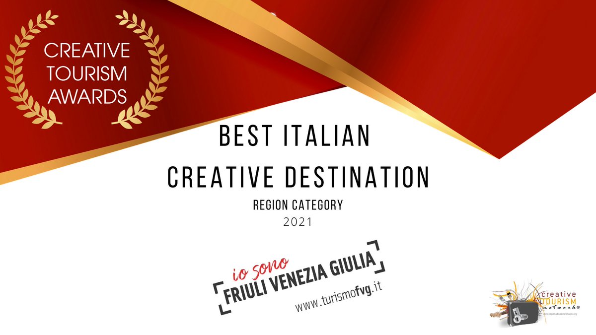 CreativTourism's tweet photo. Intervista all’assessore @SergioBini68, nell’ambito della premiazione del @FVGlive come #BestItalianCreativeDestination. 

#MigliorDestinazioneCreativadItalia #CreativeTourism 
#2021CreativeEconomy #RestartTourism 
#FriuliVeneziaGiulia #TurismoCreativo

📌 https://t.co/bJXu2ZtPgi https://t.co/e2P5uRwxLv