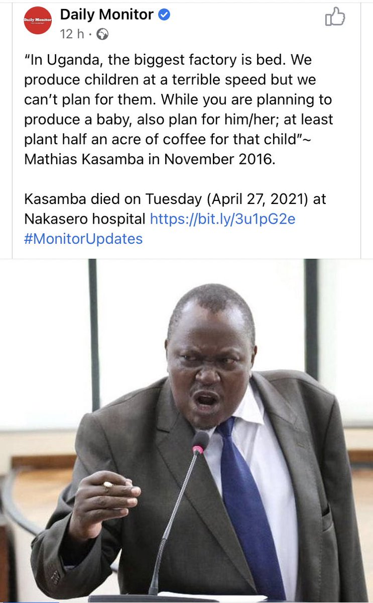 norbertmao's tweet photo. Rest In Peace Mr. Straight Talk! Ugandan has lost a strong voice that fearlessly preached unity, patriotism and responsibility. We fondly called him Matia Okello! https://t.co/WoKe5UwnRj