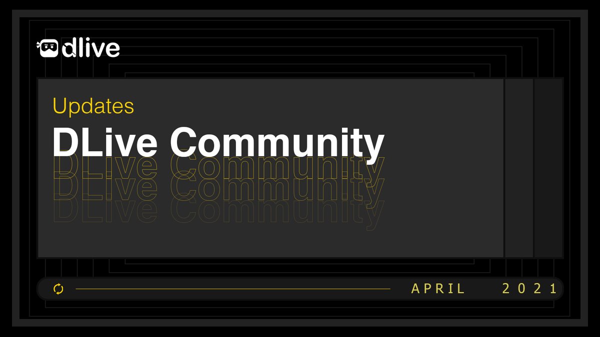 📢<a href="/OfficialDLive/">DLive</a> Community Updates
✅@DliveBrasil has hosted a new crypto-related Livestream event, Criptonomia, on Apr 24. They discussed various topics surrounding cryptocurrency.
✅@DliveBrasil will be hosting an FBC eFootball Championship event every Wednesday and Saturday