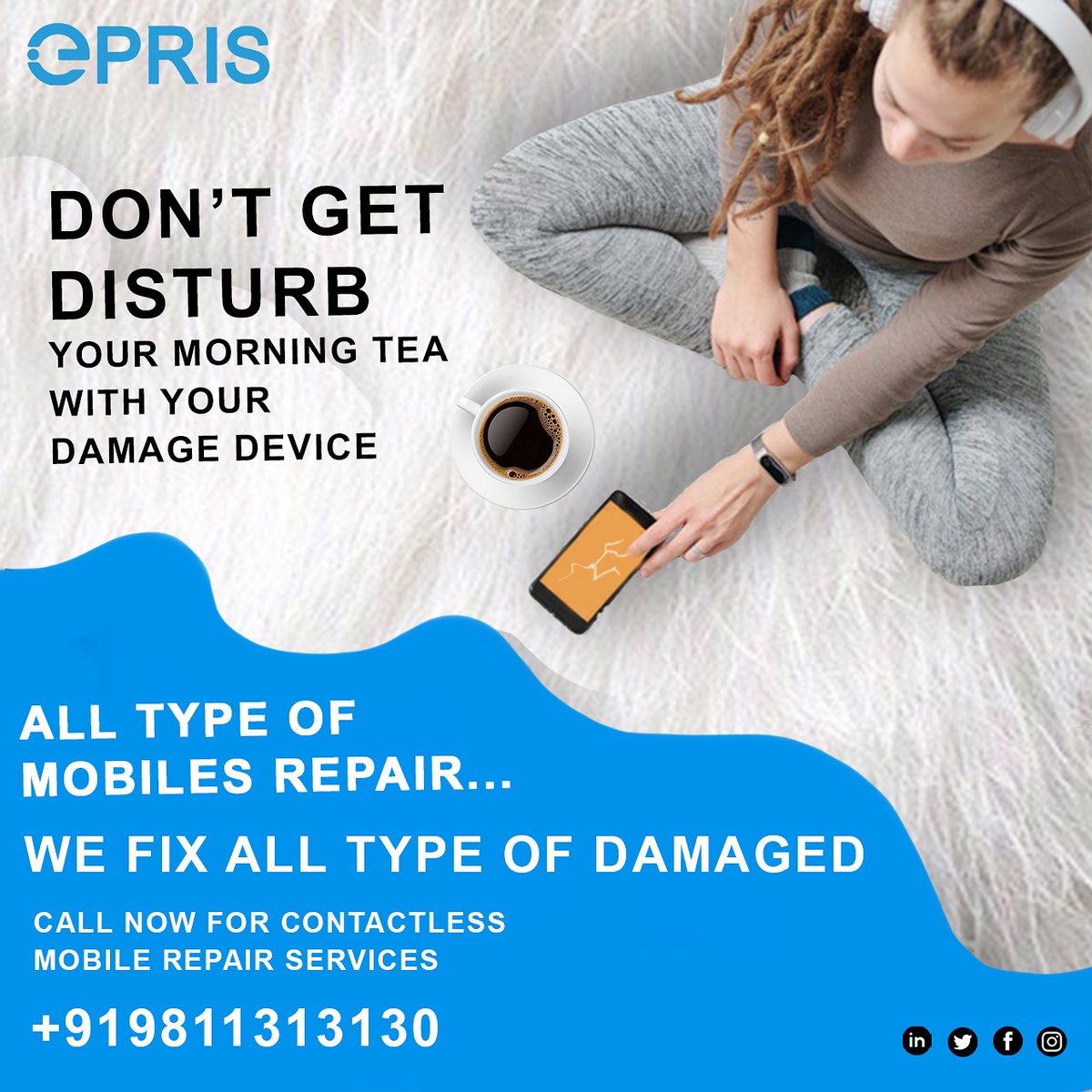 Don't get disturb your mood with damage mobile ...
call now and get contactless services

#repairservice #mobilerepair #laptoprepair #desktoprepair #TabletRepair #printerrepair #amcservice #amc #mobiles #mobile #laptop #tablet #contactlessservices #cctvinstallation #cctvcamera