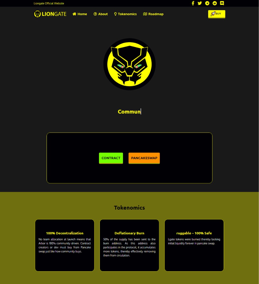 BscLgate's tweet photo. 🔥Hey lions, a quick sneak peak on the website.👀 

You ask for it and we will deliver.💯

Keep holding and keep the momentum up.💥 https://t.co/3C3iiV2NkX