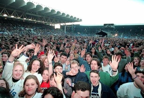 25 years ago today, we played Forest at home then went to the lovely Maine Road for this colossal gig.  Great times. Who else did both?