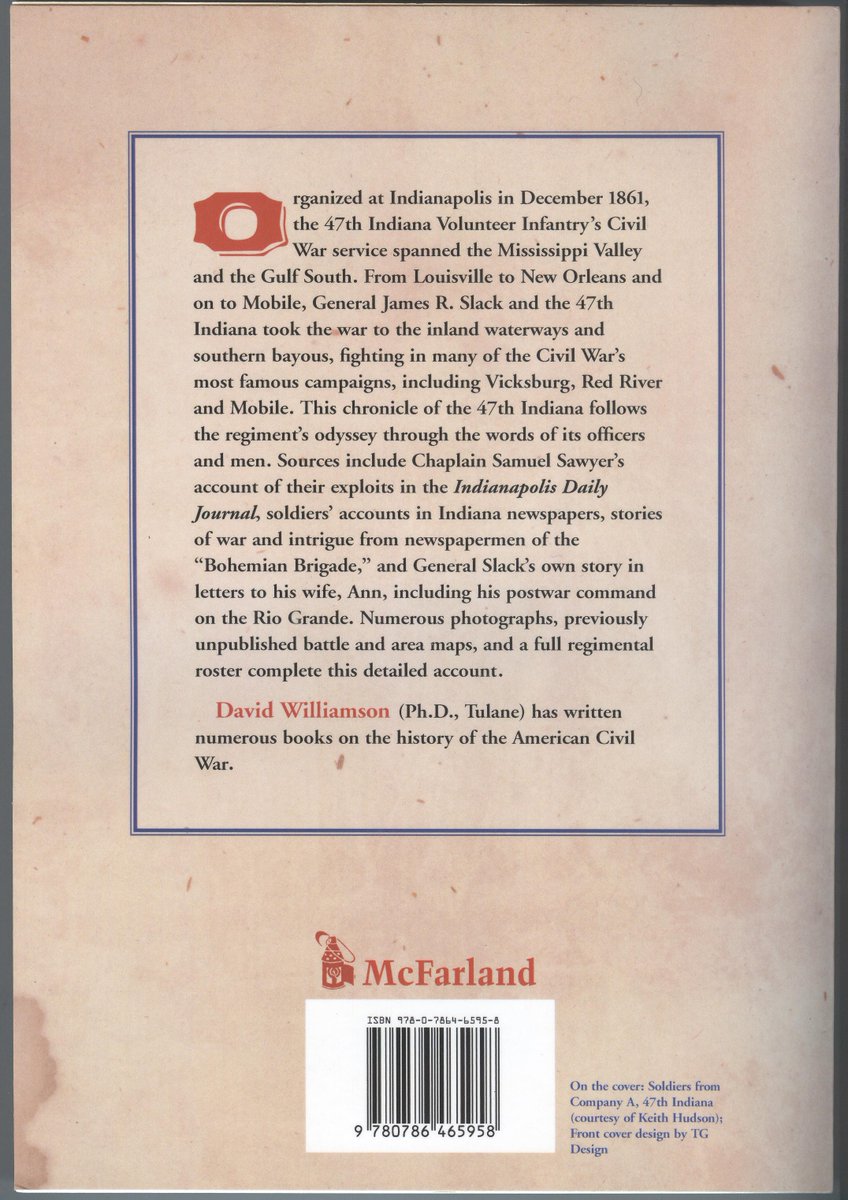 47thIndiana's tweet photo. Civil War & the Constitution. The Indiana Treason Trials, #ExParteMilligan, Milligan v Slack. #Books. https://t.co/YbHi41280J; https://t.co/fo5BsAaLwM;
https://t.co/v2mwjQJGQo https://t.co/uDzkyptTzY