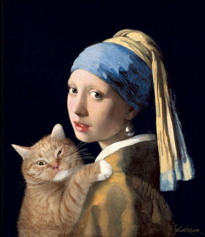 太った猫を有名絵画とコラボさせている作品がめっちゃ可愛くて眼福 ゴッホの星月夜が猫月夜に 笑 追記あり Togetter 太った猫を有名絵画とコラボさせている作品がめっちゃ可愛くて眼福 ゴッホの星月夜が猫月夜に 笑 追記あり Togetter