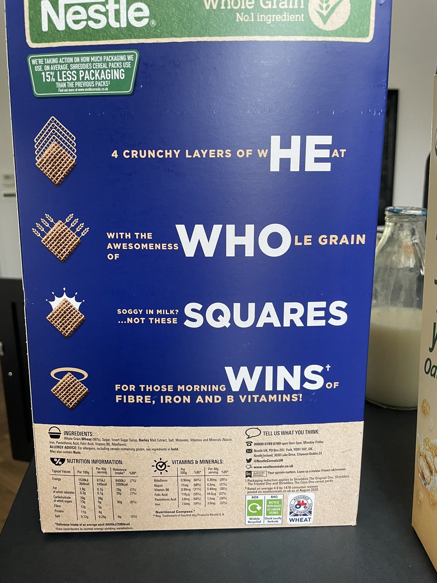 What about SHE <a href="/ShreddiesUK/">Shreddies UK</a> it works just as effectively without the ‘HE’