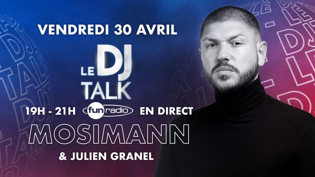 funradio_fr's tweet photo. YESSSS 🔥 vendredi @AdrienToma reçoit @mosimannoff &amp; @JulienGranel dans @ledjtalk sur #FunRadio ❤️ https://t.co/N5Jjm0pt6h
