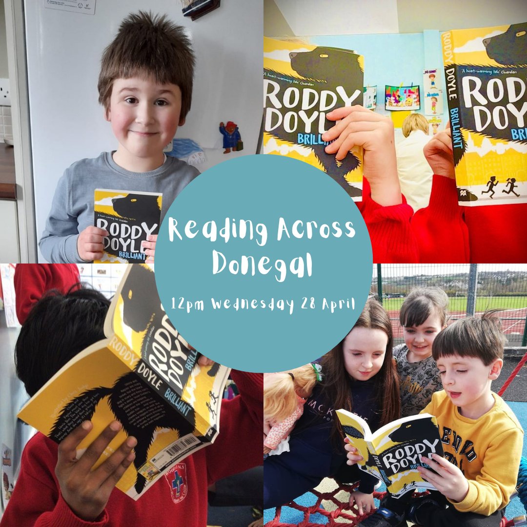 ReadDonegal's tweet photo. We have lots up today again. Illustration workshop with Aoife Gallagher, a special drama performance from @ErrigalCollege and a show case of what you've been up to called "Reading Across Donegal". https://t.co/OaVuK7K2cd is where it's all happening. #ReadDL https://t.co/X15uEKdQip