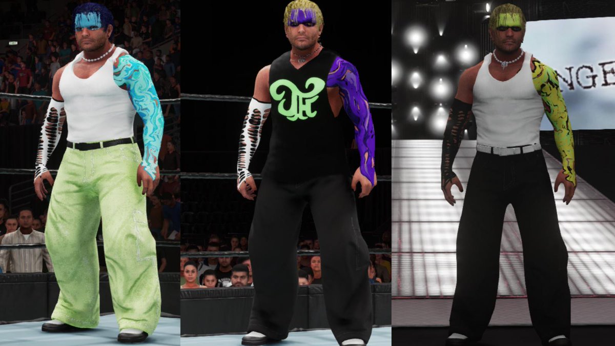 #2KM: 'Jeff Hardy 03 pack' by Irinu, available now! https://t.co/X5ycFaMpXV #2KMods #WWE2K #2K19 #Modding #Gaming https://t.co/l1btOuT2uD