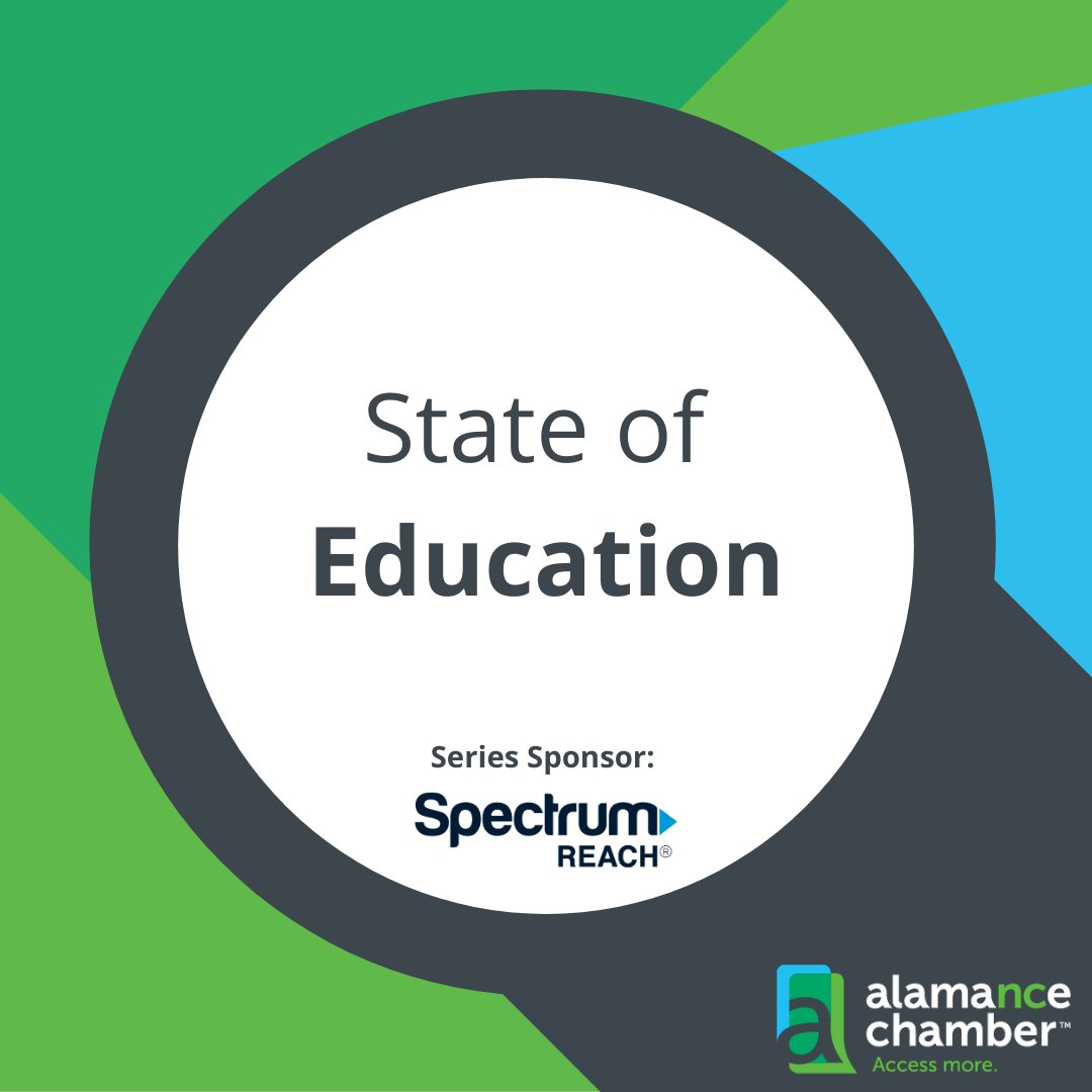 Alamance Chamber (@alamancechamber) on Twitter photo Join us for the State of Education, sponsored by <a href="/SpectrumReach/">Spectrum Reach</a> tomorrow (4/29) at 10:00 a.m. Attendees will hear a district update from Dr. Bruce Benson and Dr. Angela Bost of Alamance-Burlington Schools.
Register here - bit.ly/3sXY3pt Join us for the State of Education, sponsored by <a href="/SpectrumReach/">Spectrum Reach</a> tomorrow (4/29) at 10:00 a.m. Attendees will hear a district update from Dr. Bruce Benson and Dr. Angela Bost of Alamance-Burlington Schools.
Register here - bit.ly/3sXY3pt