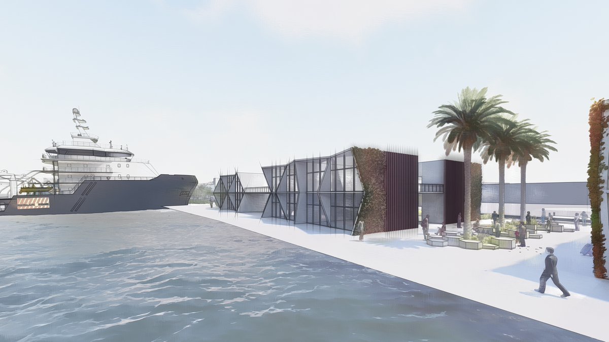 Castellini_Ale's tweet photo. Architectural study in progress! Maritime Station proposal.
#architecture #architecturalproposal #architecturaldesign #revit #lumion #maritimestation #transporthub #valongo #valongosantos https://t.co/oncOFIxl6E