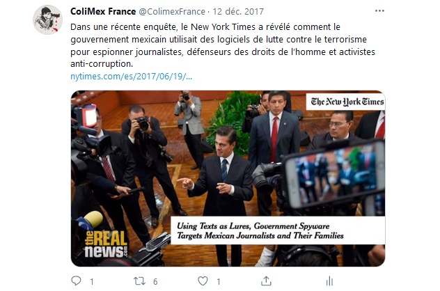 ColiMex France tweet media