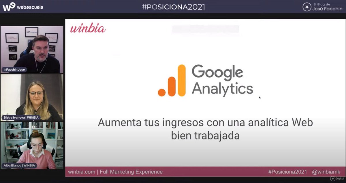 Webescuela (@web_escuela) on Twitter photo #Posiciona2021
Siempre aprendemos escuchando a <a href="/bivanova/">☙ Bistra Ivanova ❧</a> hablando de #YouTube Ads #Posiciona2021
Siempre aprendemos escuchando a <a href="/bivanova/">☙ Bistra Ivanova ❧</a> hablando de #YouTube Ads