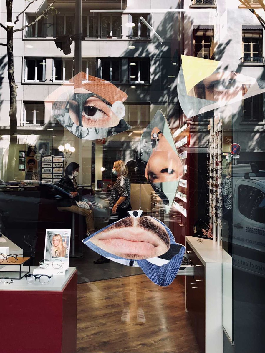 Love to see my projects in everyday life! This display you can find all over the world🤗 #GottiSwitzerland #Collage #Display