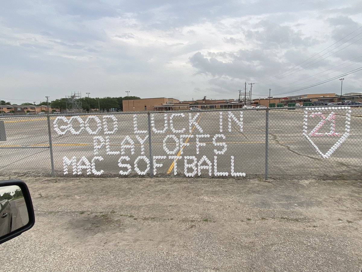 Good Luck to the MacArthur Lady Generals softball. @MacArthur_AISD @MhsPeterson @MacGenSoftball @drgoffney @IsThat_Milburn @Athletics_AISD @AthleticsAisd @AldineISD @BakerDana2424 @KatyRoede