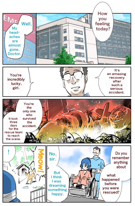 楽しくなってしまったのでもう一本作ってみた。"The Truth of KEMONO FRIENDS"最近は日本の漫画は反転せずに右から左に読んでもらえるらしい。 