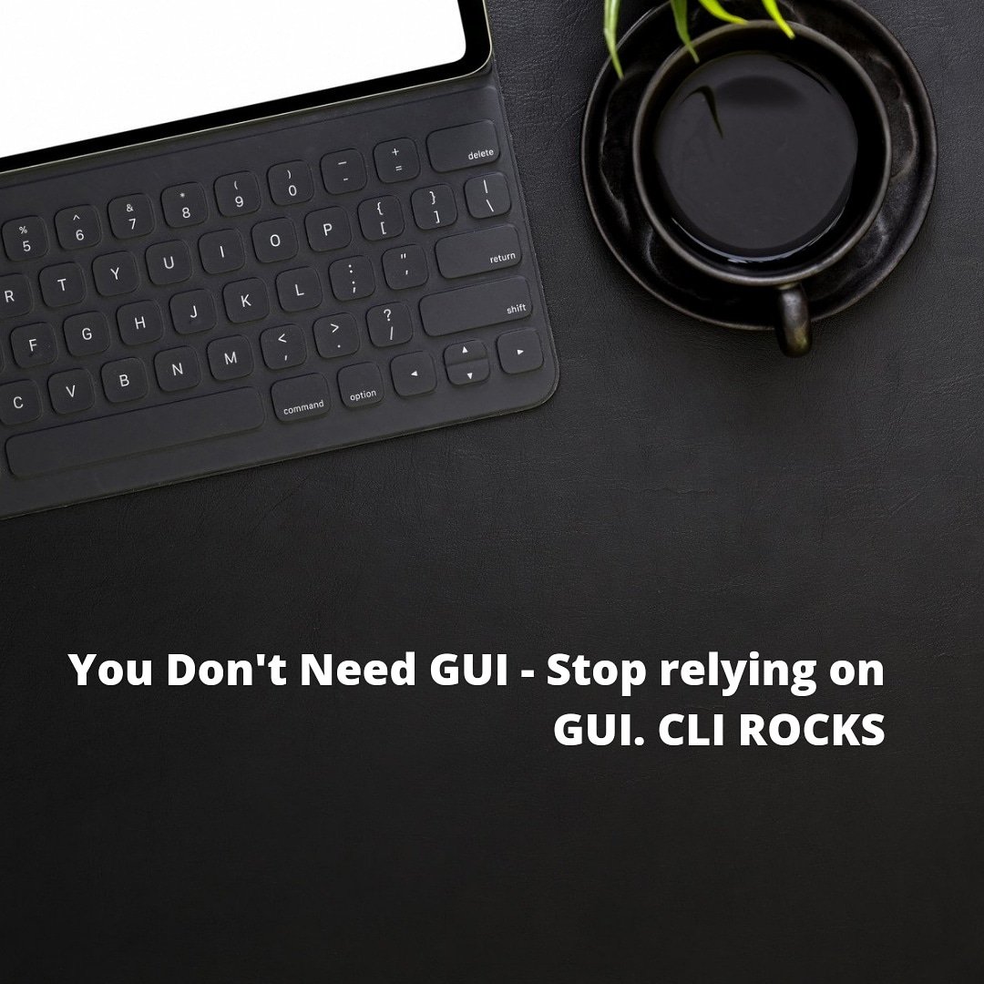 godwin_kvg's tweet photo. SÉRIE : YOU DON'T NEED.

CLI (Ligne de commande en Français) . Nombreux le trouvent soit dépassé soit trop geek👨🏾‍💻. En tant que développeur vous serez souvent emmené à communiquer avec des serveurs distant à travers qui ne possèdent pas d'interface graphiq
#cli #gui #developer https://t.co/AjzfsVfLKO