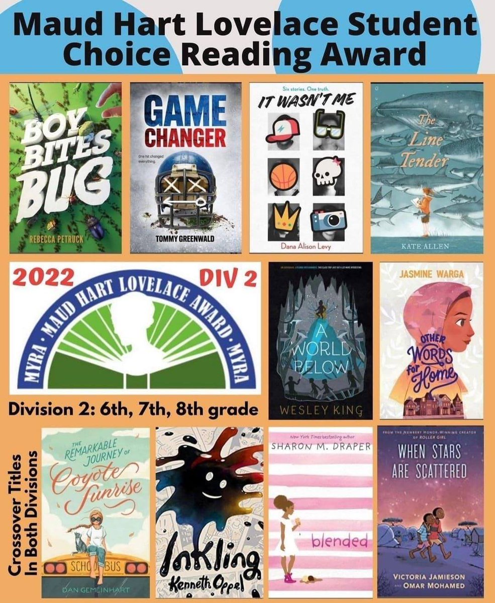 #BoyBitesBug is a @MNYouthRead Award nominee for 2021-22! Extra❤️because BUG is set in a real town in MN (#DodgeCenter, where I was born & my parents still live) & in a real school (@TritonCobras).
#MinnesotaTeachers, I do video visits FREE!
#MNLead #MNitem @abramskids #MGlit