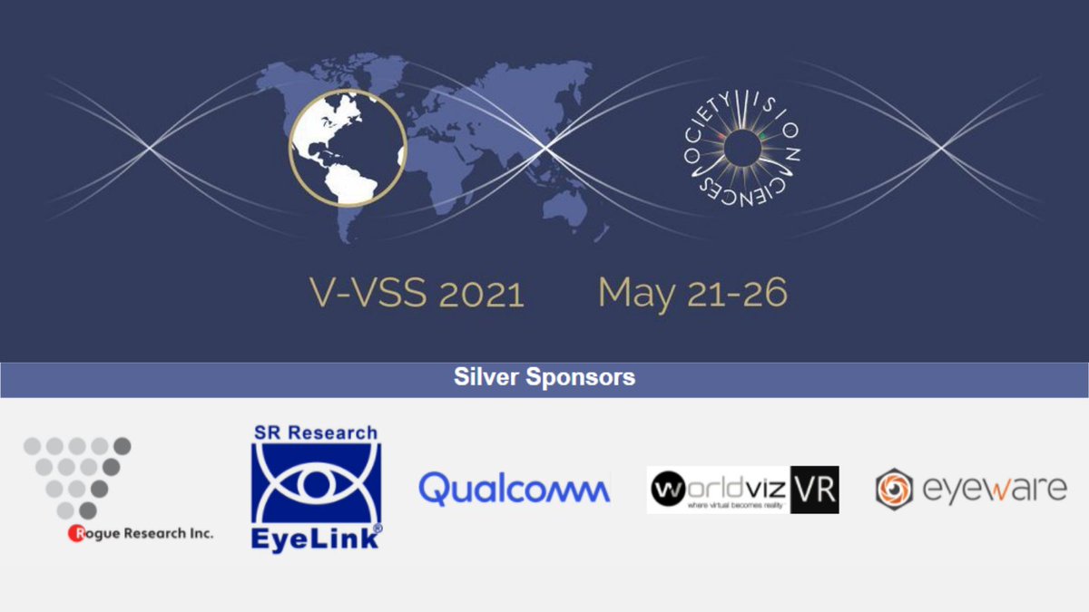 EyewareTech's tweet photo. Will you be at the 2021 Vision Sciences Society Annual Meeting on May 21-26?
If you are interested in the field of #visionscience, such as #visualpsychophysics or #visualneuroscience, you shouldn't miss this out.
Read more about it here https://t.co/48bmYaqmtF
#eyetracking https://t.co/ETAnJxN05Z