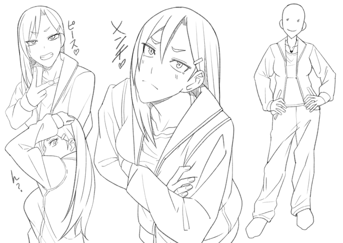 今年の合同誌とかで描く予定のキャラ! 