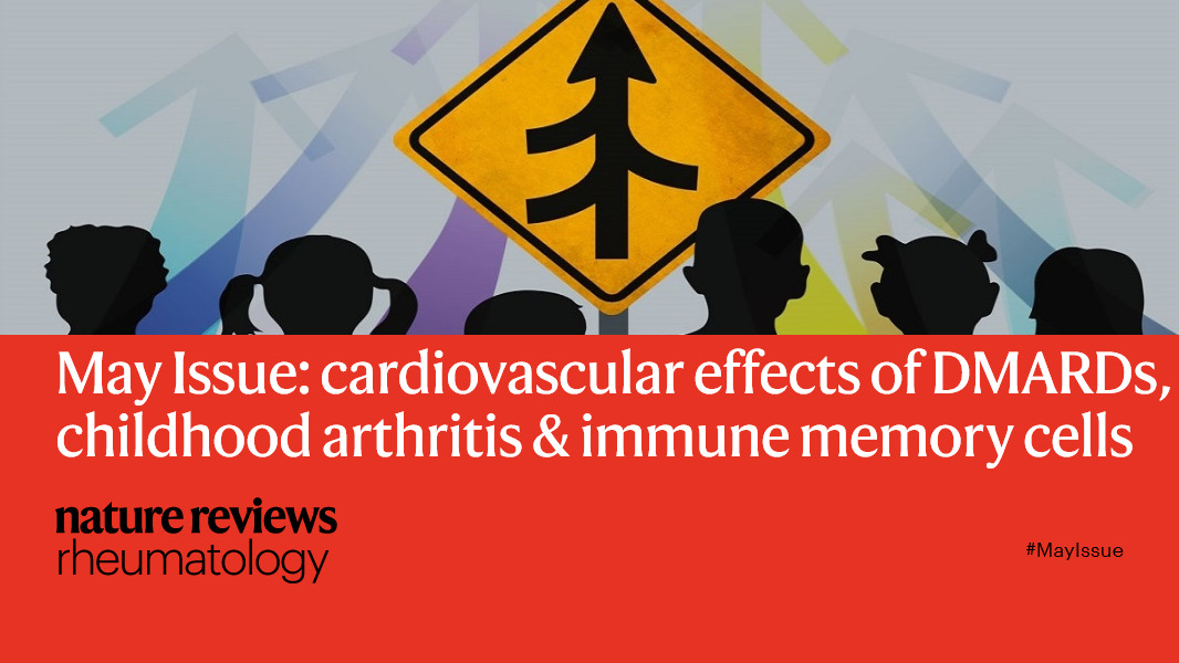 NatRevRheumatol's tweet image. Our #MayIssue is out today! 

go.nature.com/3exMmAu

#RheumTwitter #rheumatology