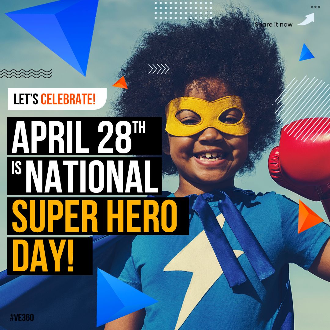 UnityAcademy3's tweet image. Today is National Super Hero Day! Who is your favorite super hero? Comment below with a picture of you dressed like them, or a drawing of your favorite character! #WeAreUnity ve360.org
