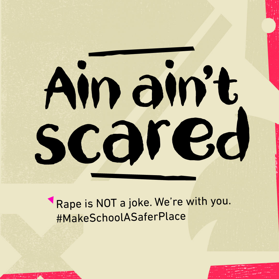 NandosMY's tweet image. Rape is rape. #MakeSchoolASaferPlace