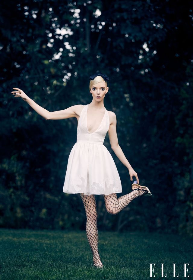 Anya Taylor-Joy on the May cover of Elle Magazine. 

Photographed by Zoey Grossman.