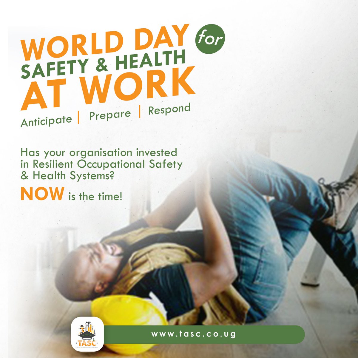 ANTICIPATE tommorrow, PREPARE today RESPOND always.
#worldWHSday2021 #SafeDay2021