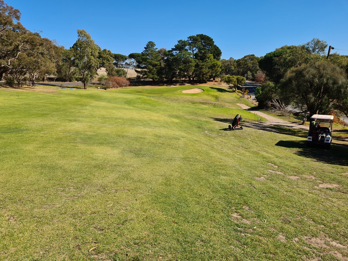 Last day of leave. What a magnificent day for golf......#NoExcuses