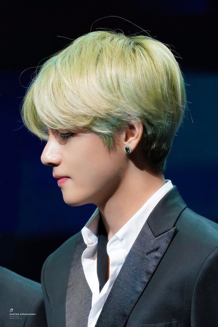 Kim Taehyungs side profile: that’s it.