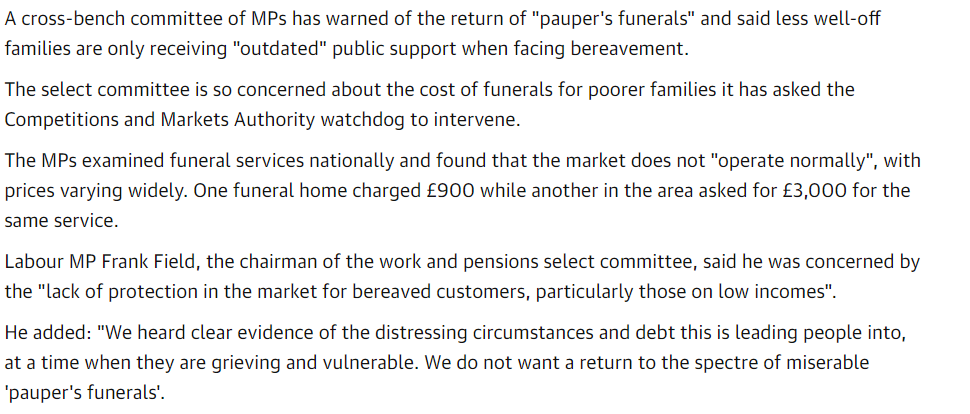 And *also* http://www.theweek.co.uk/71031/paupers-funerals-could-return-to-uk-say-mps