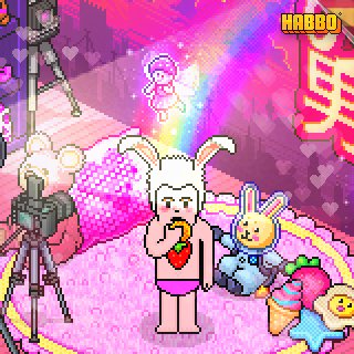 Habbo Pride / Giveaways on Habbo Hotel tweet media