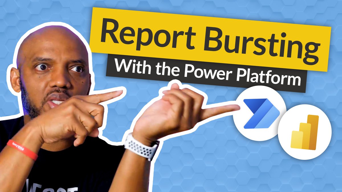 Automate data driven subscriptions with the #PowerPlatform using #PowerBI and #PowerAutomate! @PatrickDBA shows you how to quickly setup a report bursting option for your reports. 📊⚙🔥

Watch on YouTube - guyinacu.be/reportbursting